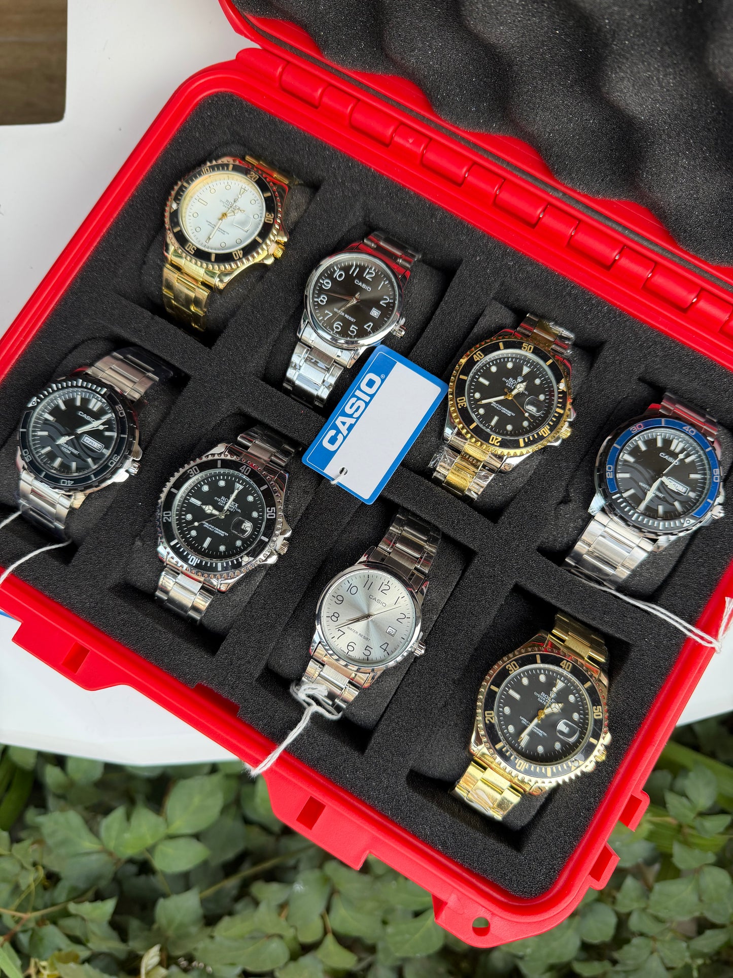 COMBO ROLEX CASIO X8