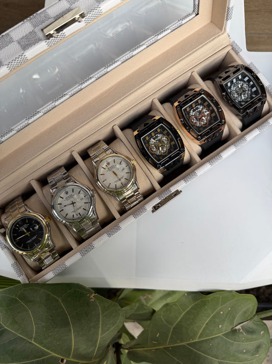 COMBO ROLEX GUESS X6