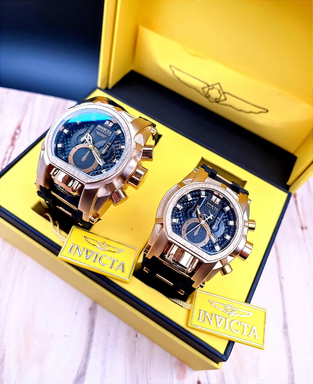 INVICTA PAREJA + CAJA DE LUJO