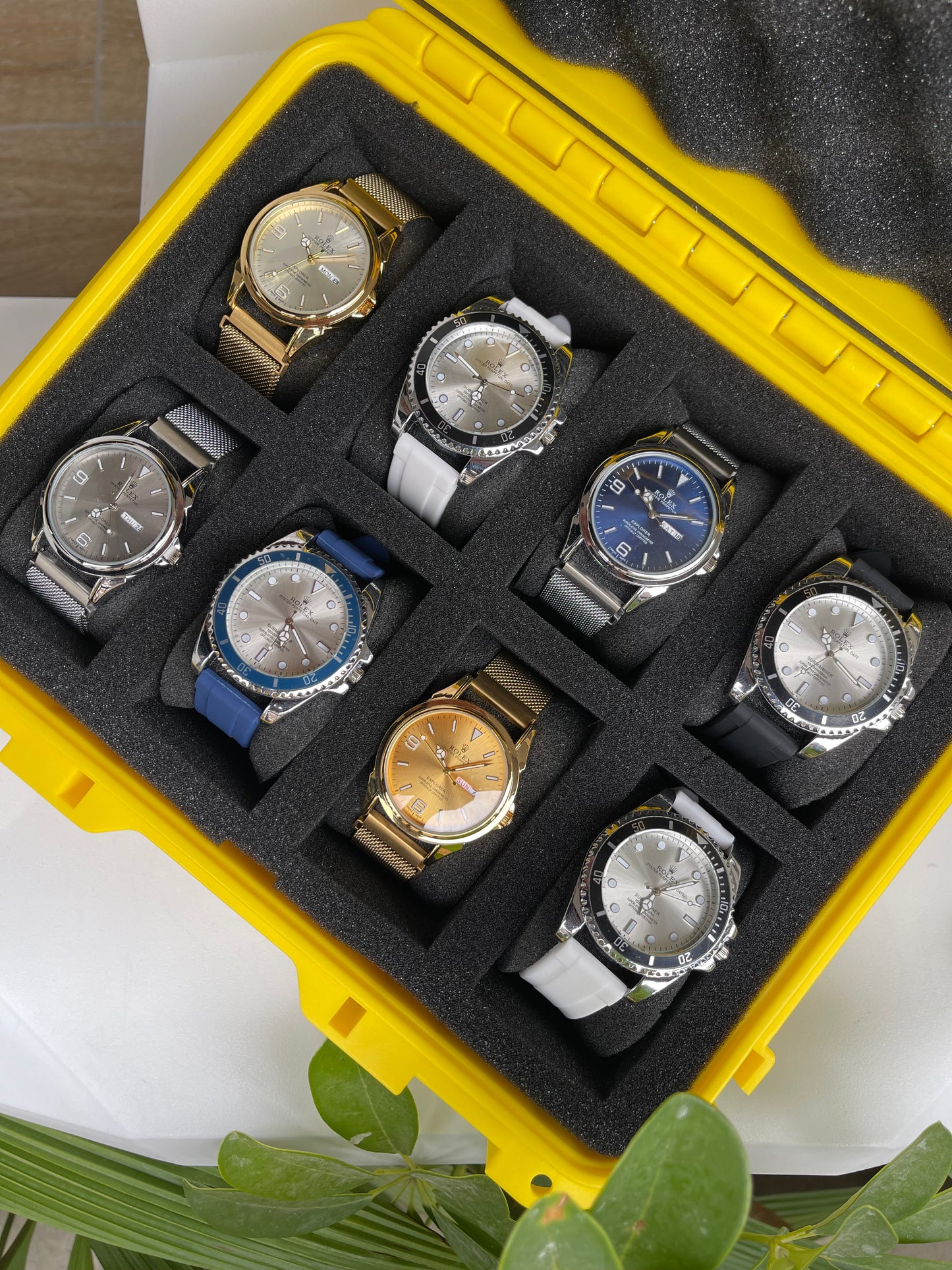 COMBO ROLEX SILICONA MALLA