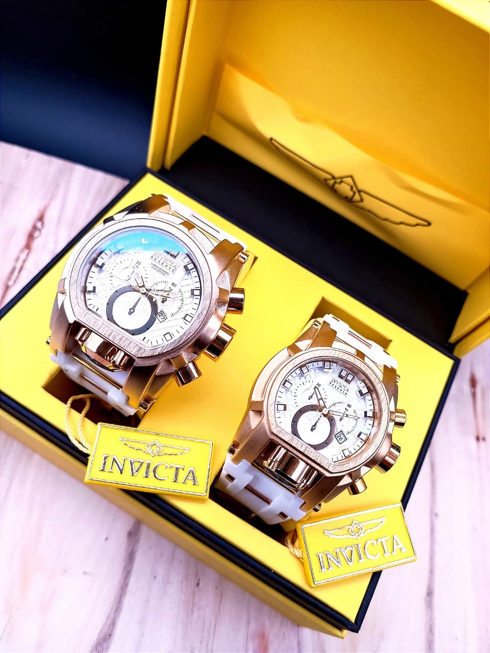 INVICTA PAREJA + CAJA DE LUJO