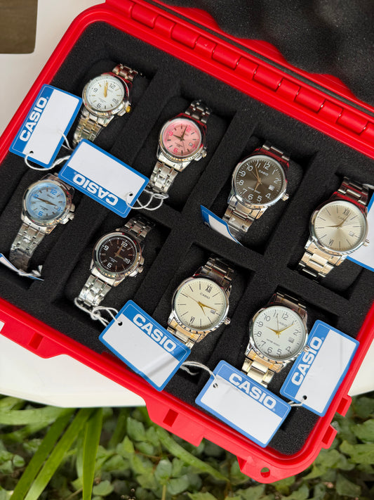 COMBO CASIO DAMA CABALLERO X6