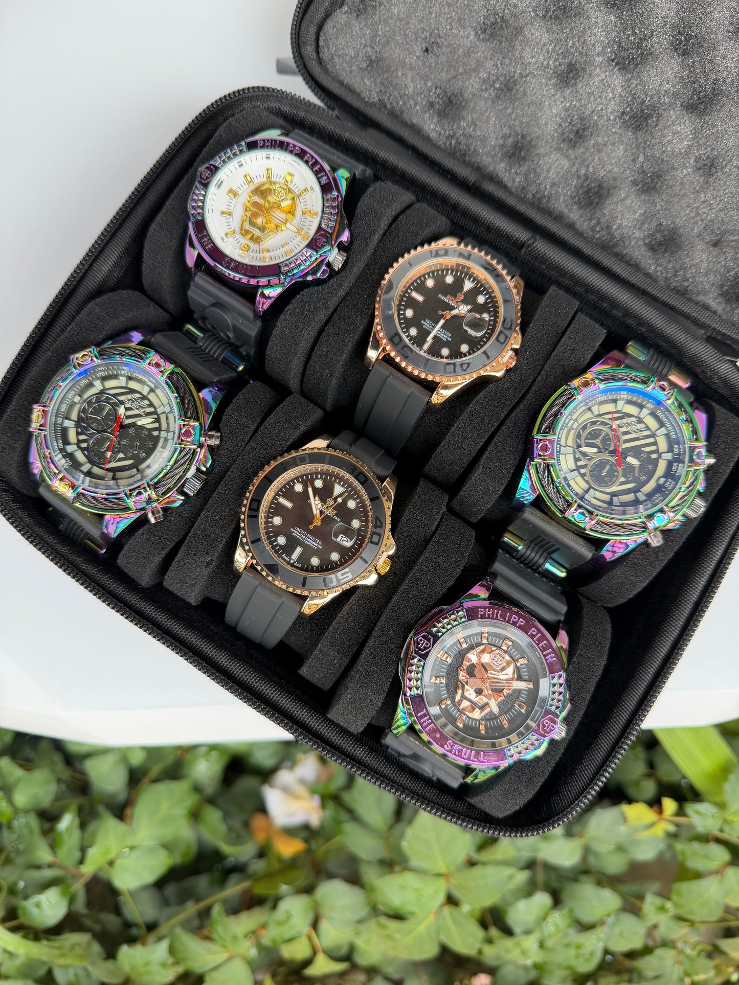 COMBO ROLEX INVICTA PHILIPP PLEIN X6