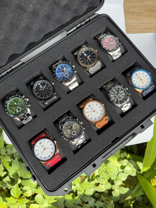 COMBO TAG ACERO Y CUERO X10