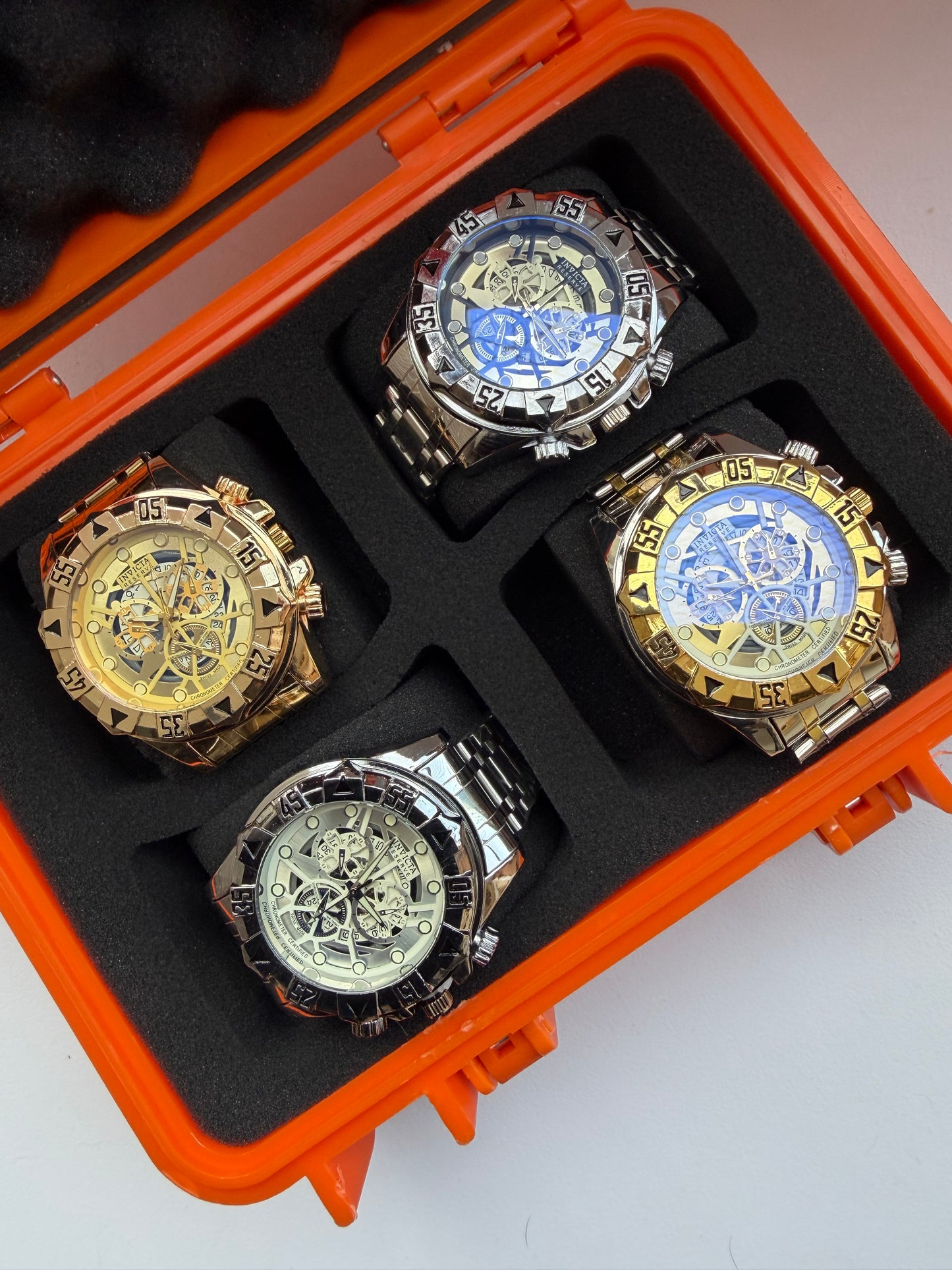 COMBO INVICTA ACERO X4