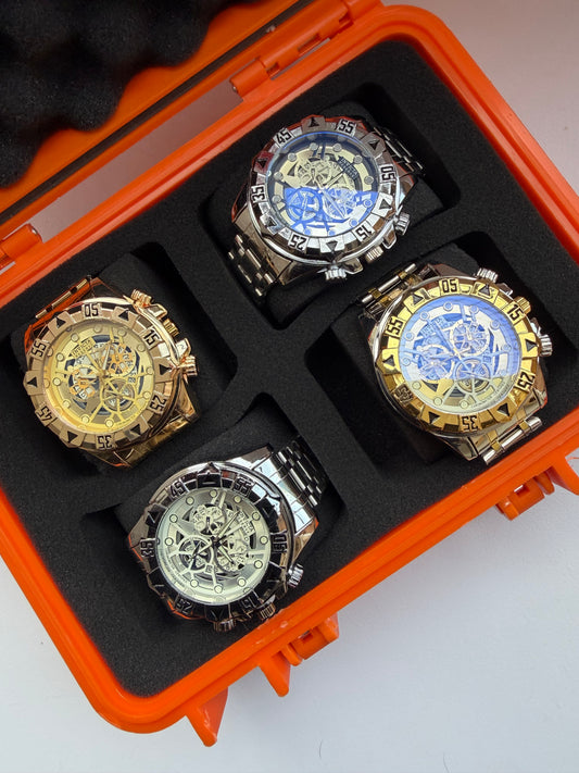 COMBO INVICTA ACERO X4
