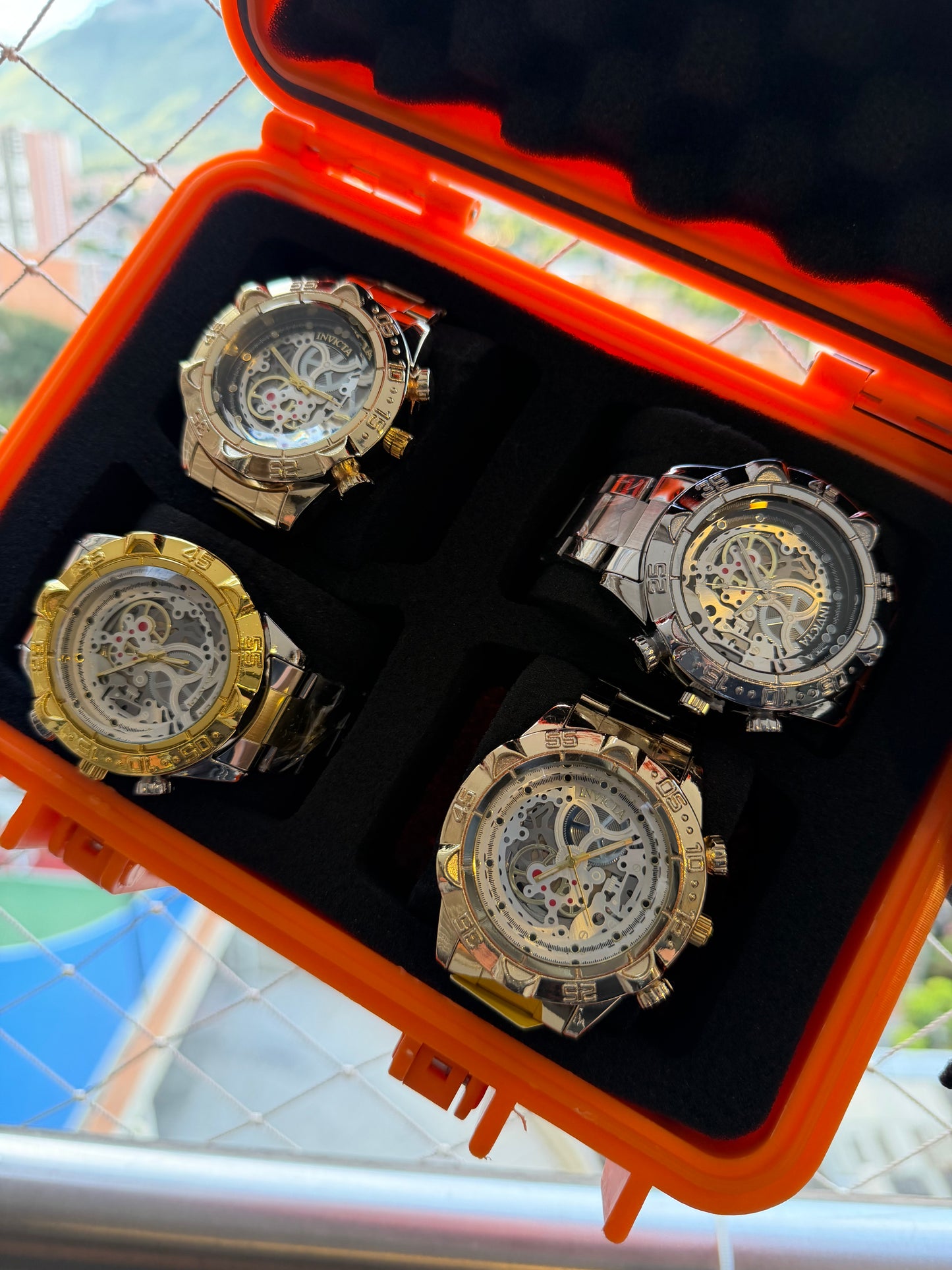 COMBO INVICTA SEMIAUTOMÁTICO ACERO X4