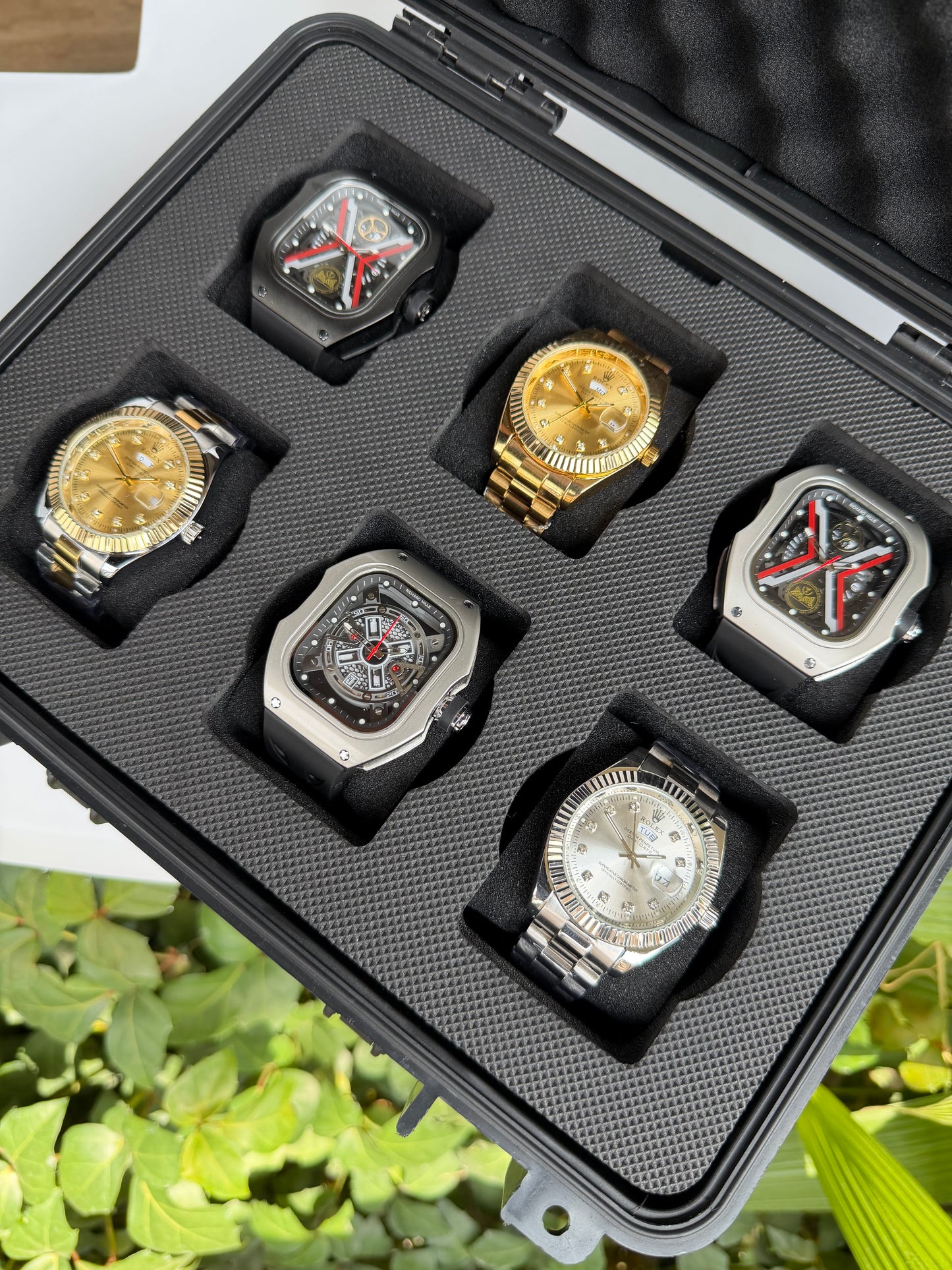 COMBO RICHARD MILLE ROLEX X6