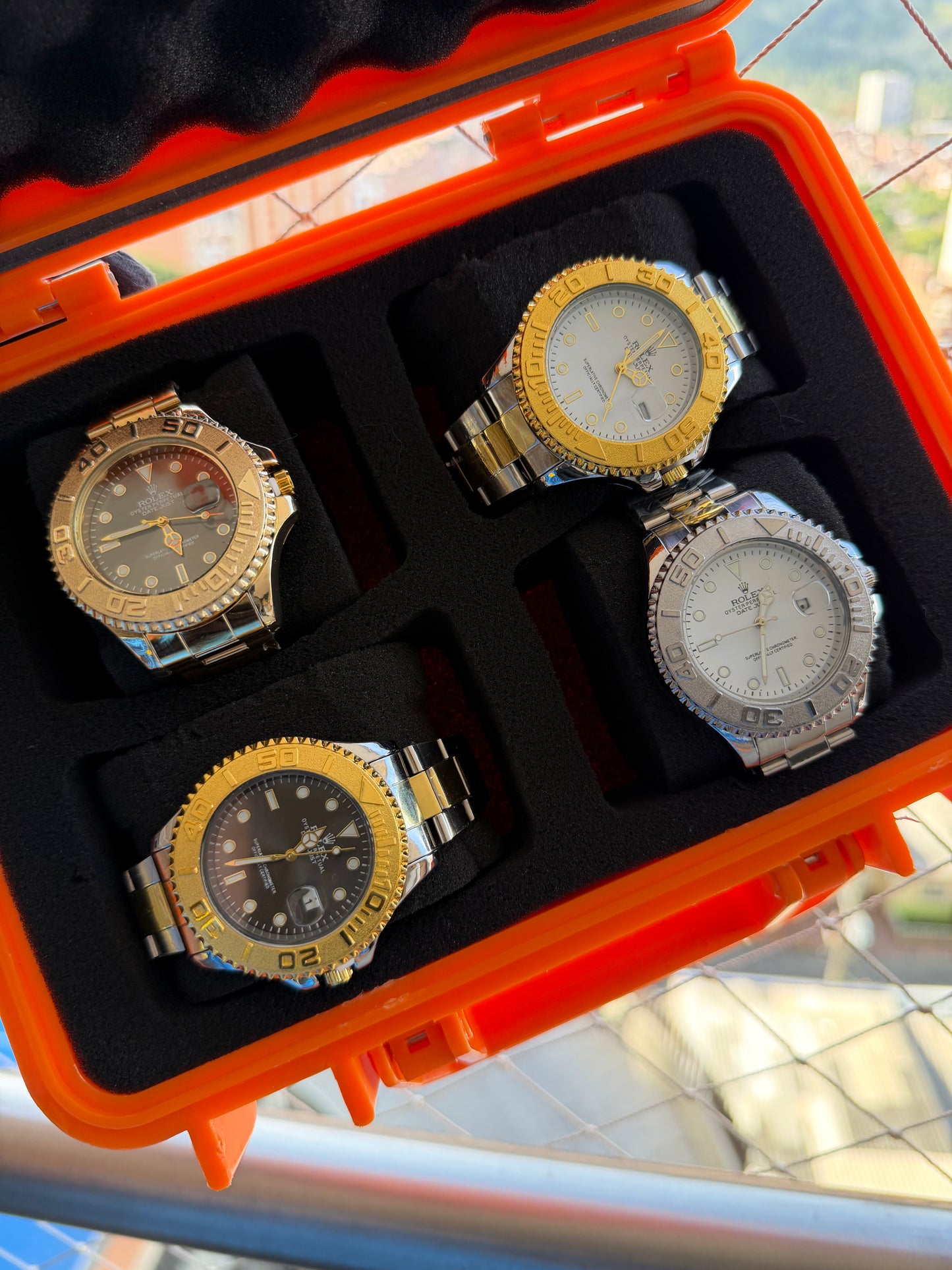 COMBO ROLEX YATCH MASTER X4