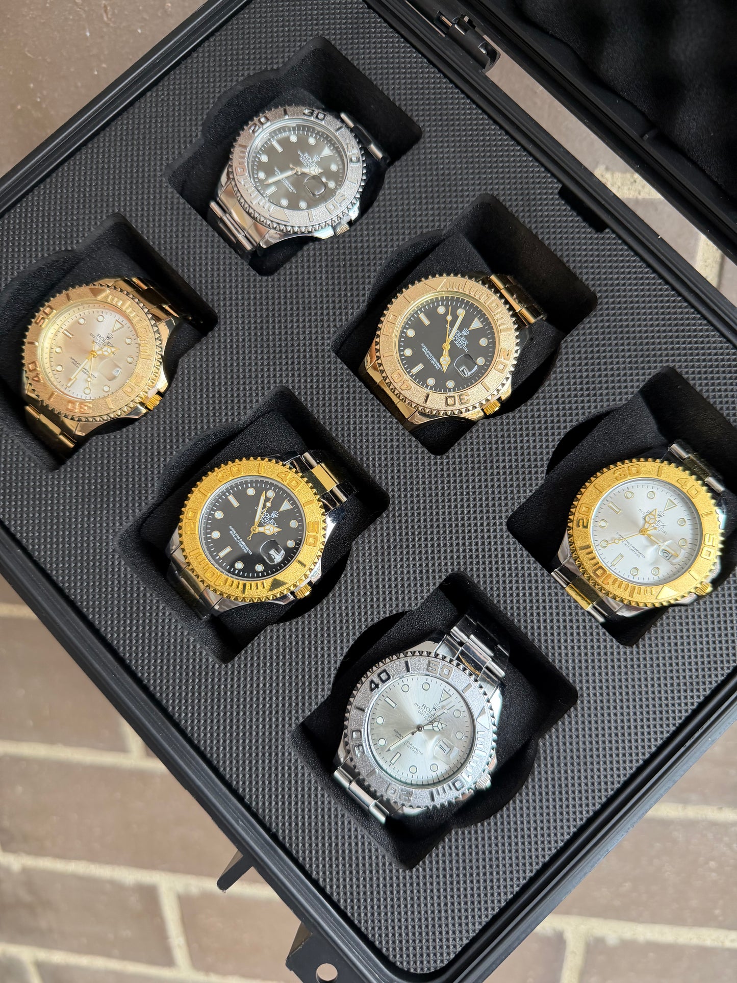 COMBO ROLEX YATCH MASTER X6