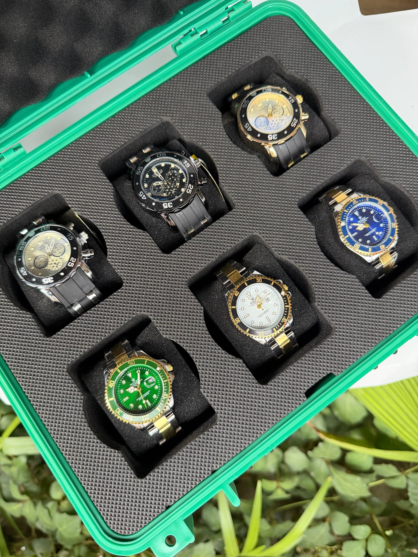 COMBO ROLEX INVICTA X6