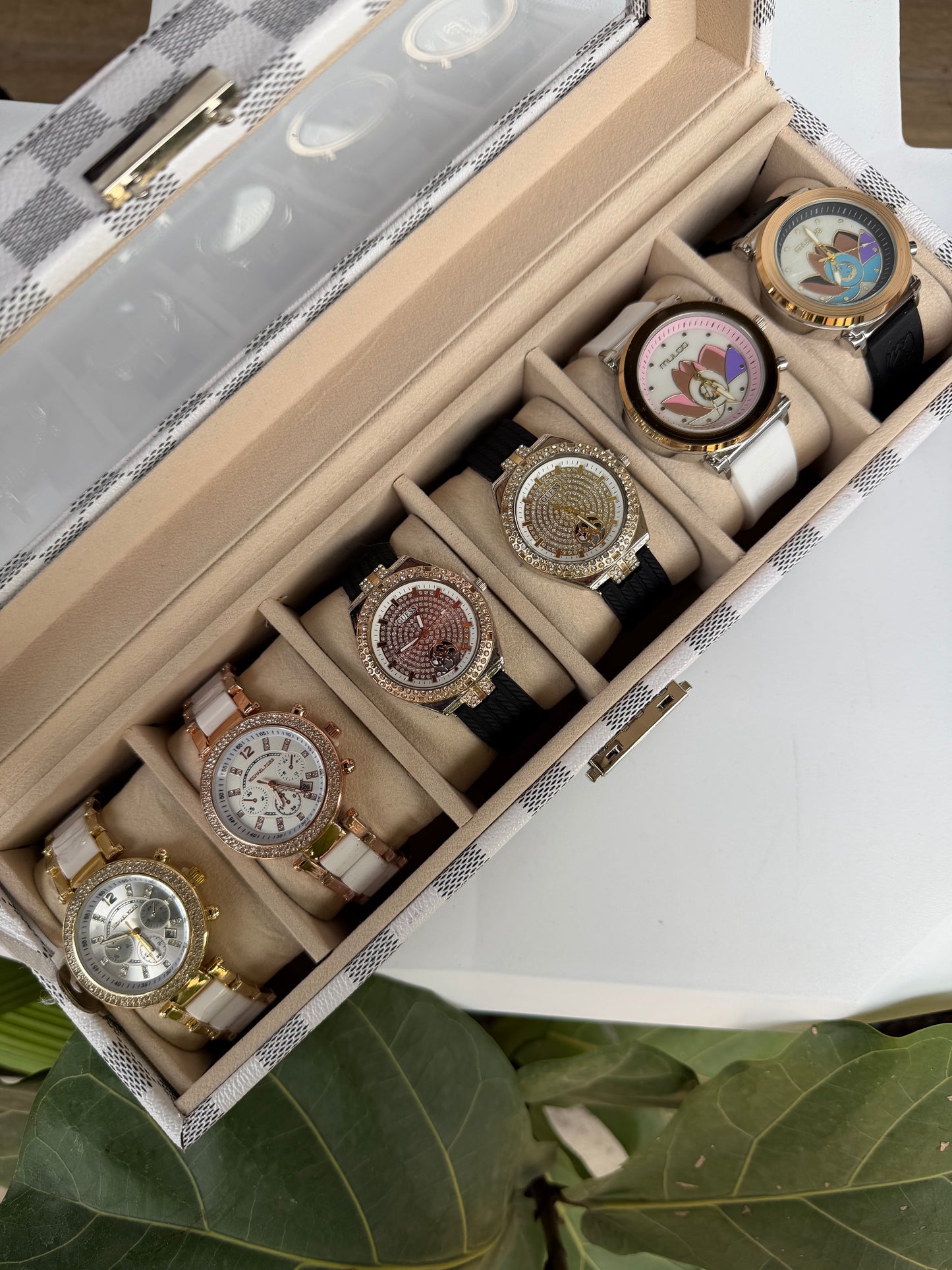 COMBO DAMA GUESS MK MULCO X6