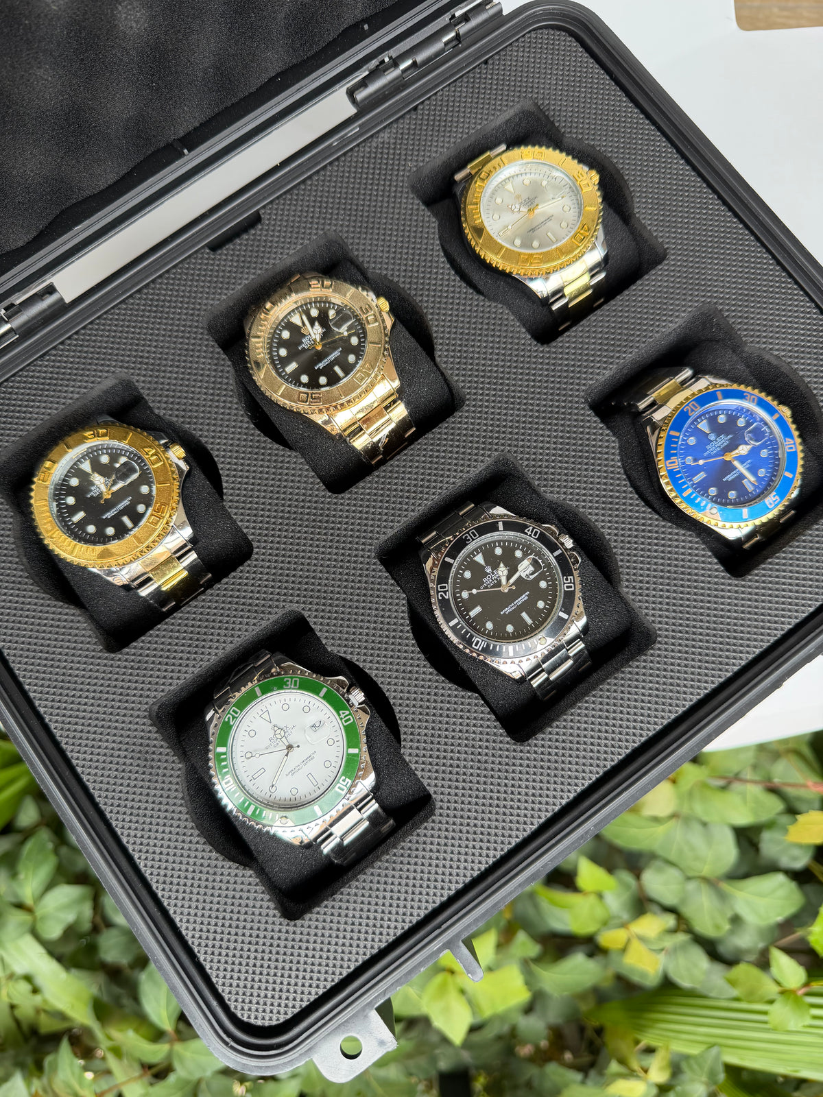 COMBO RLX SUBMARINER YACHT MASTER X6
