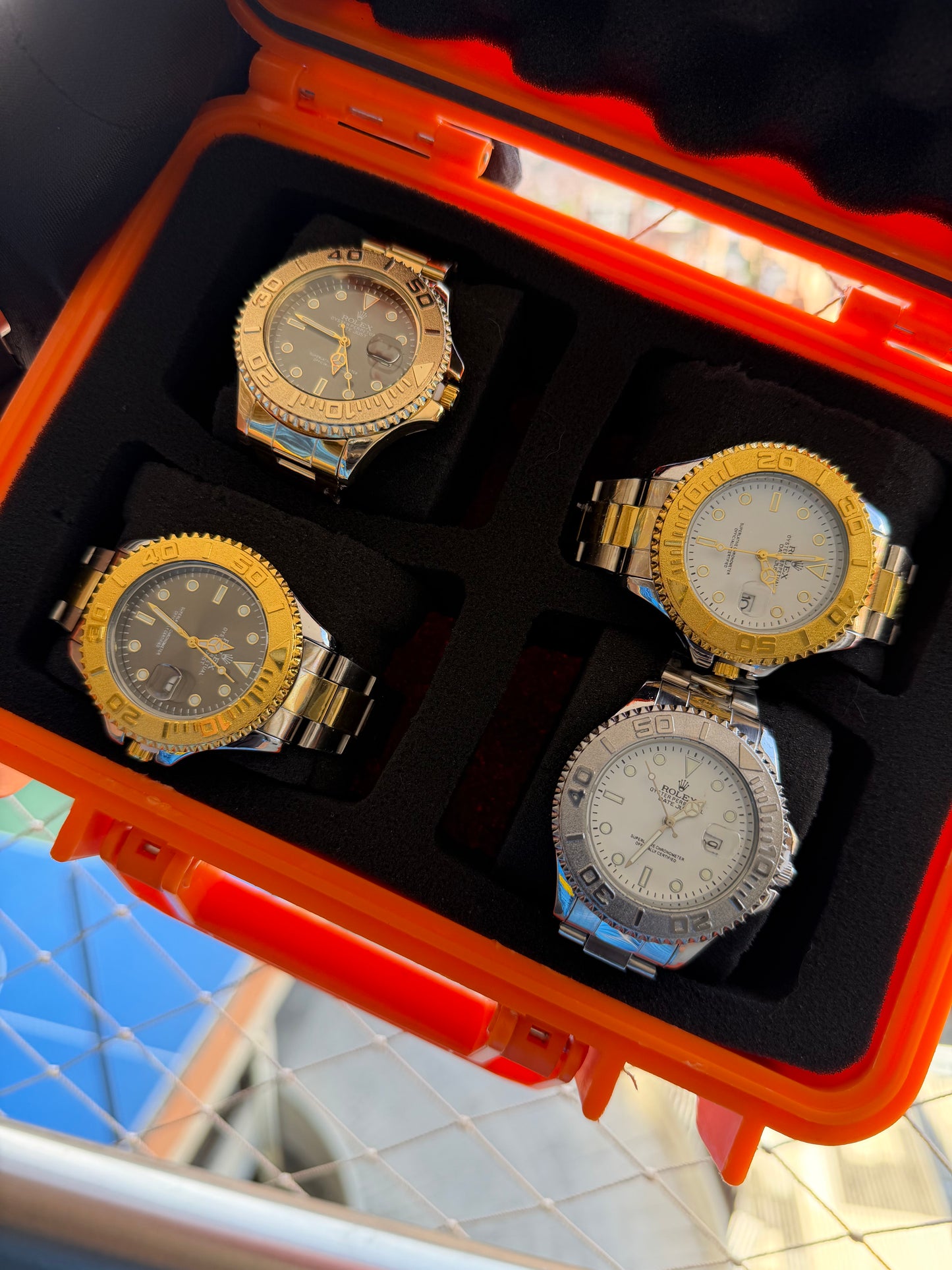 COMBO ROLEX YATCH MASTER X4