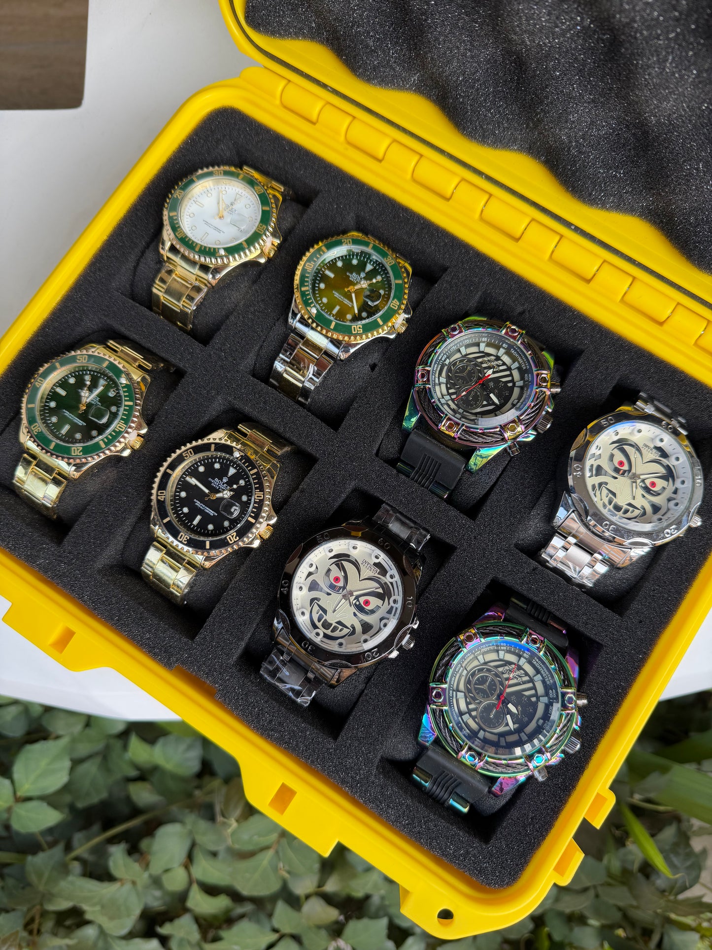 COMBO ROLEX INVICTA X8