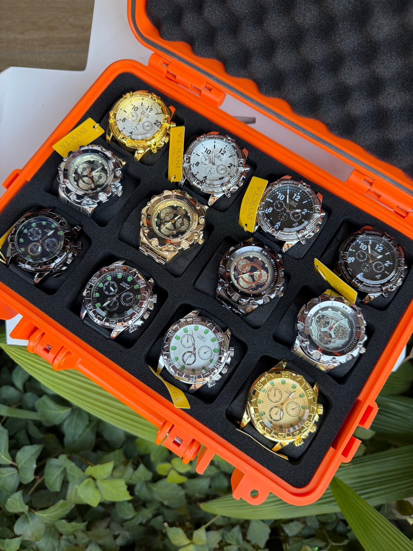 COMBO INVICTA ACERO SILICONA X12