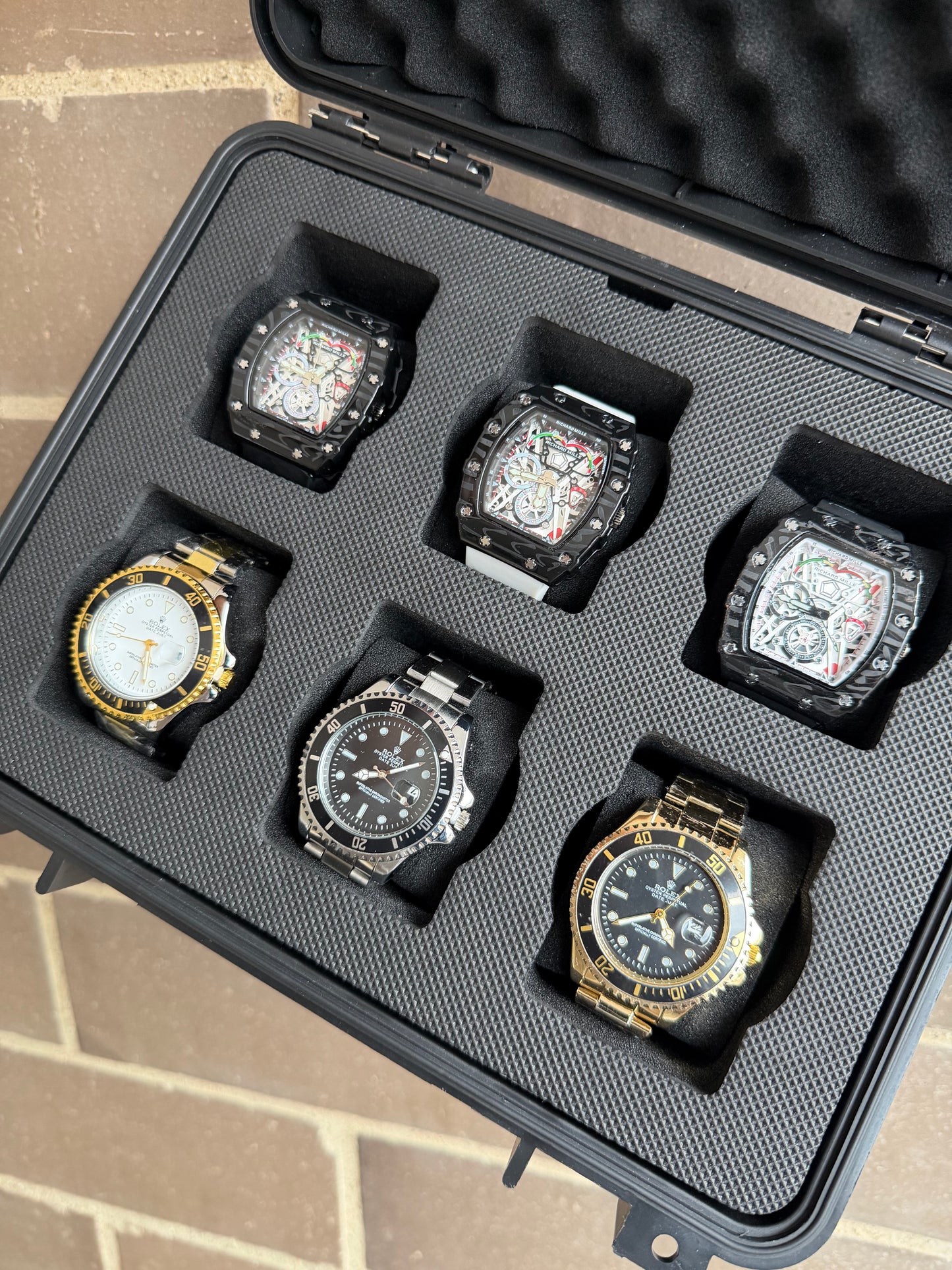 COMBO ROLEX RICHARD MILLE X6
