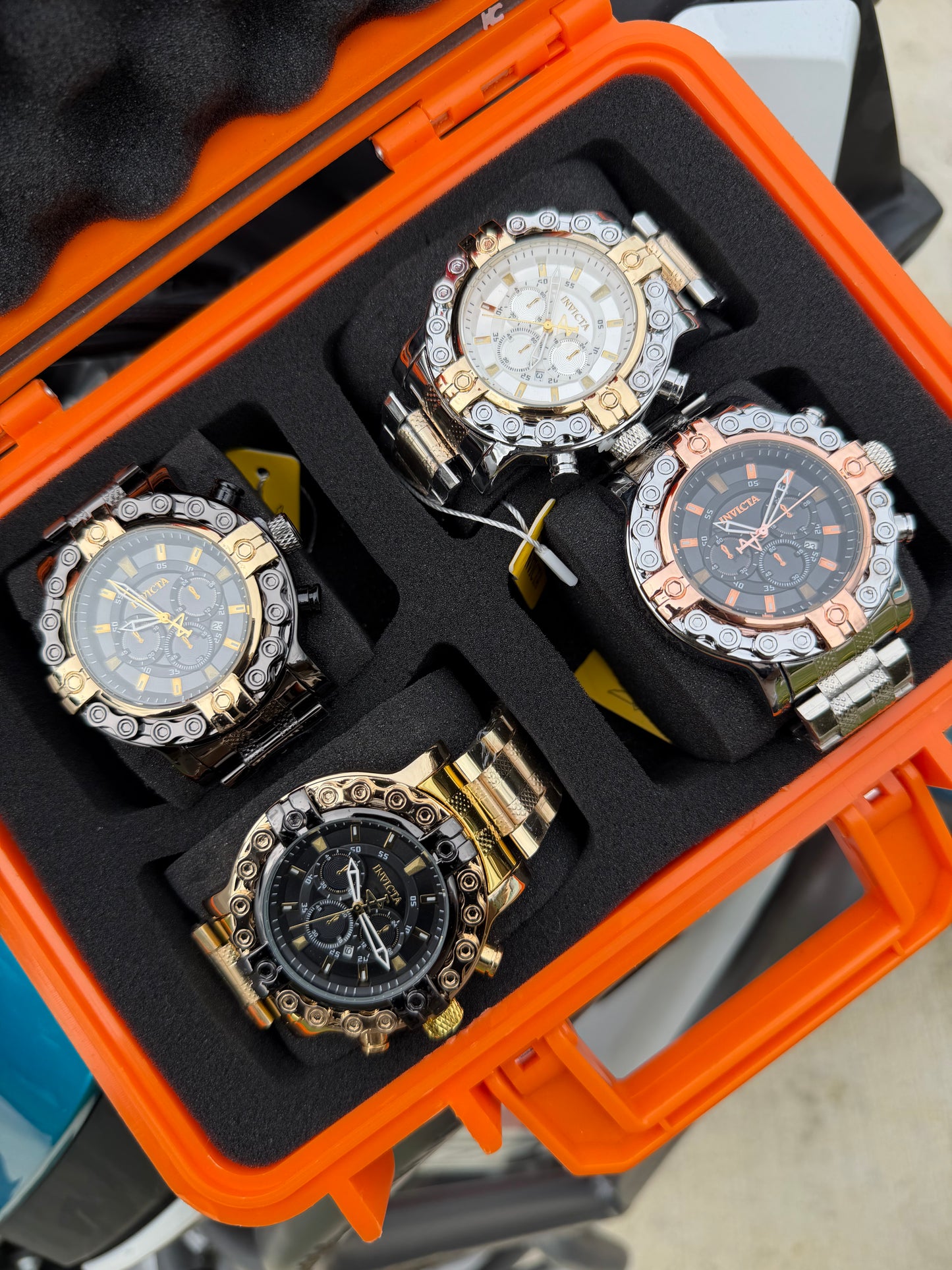 COMBO INVICTA ACERO X4