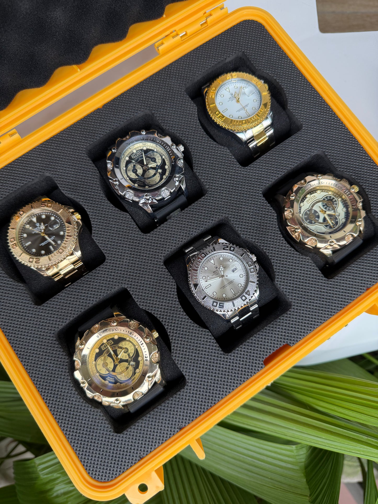 COMBO ROLEX INVICTA X6