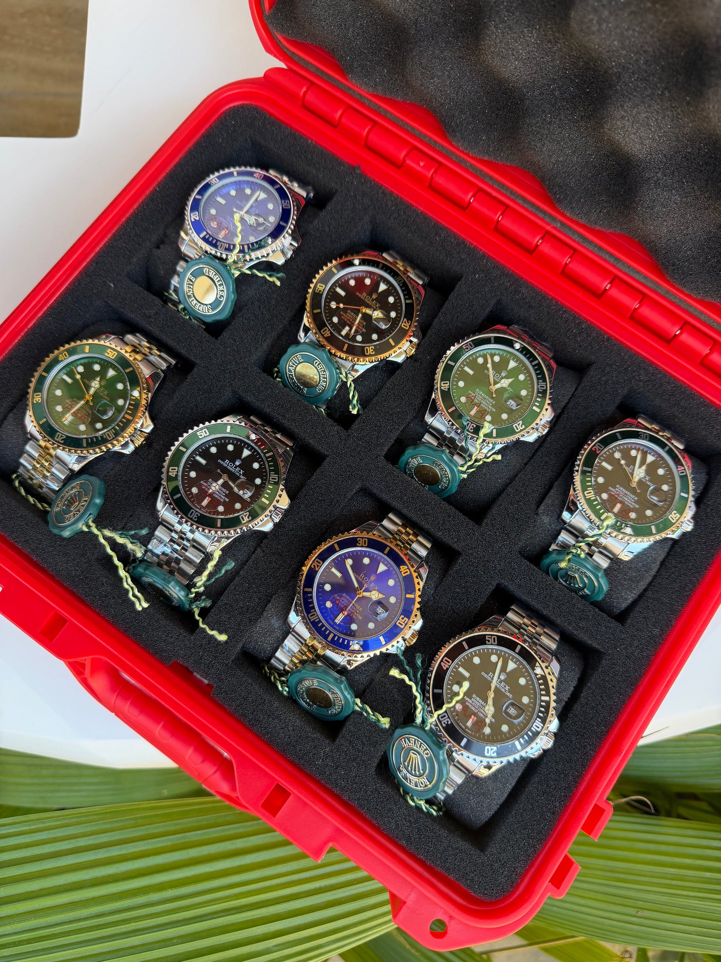 COMBO ROLEX SUBMARINER SEMIAUTOMÁTICO X8