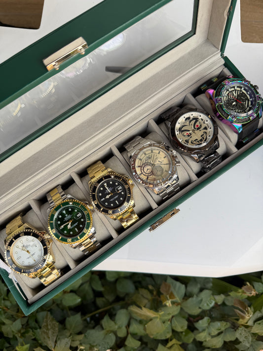 COMBO ROLEX INVICTA X6