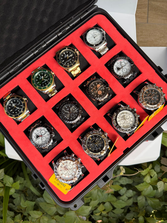 COMBO ROLEX TISSOT INVICTA X12