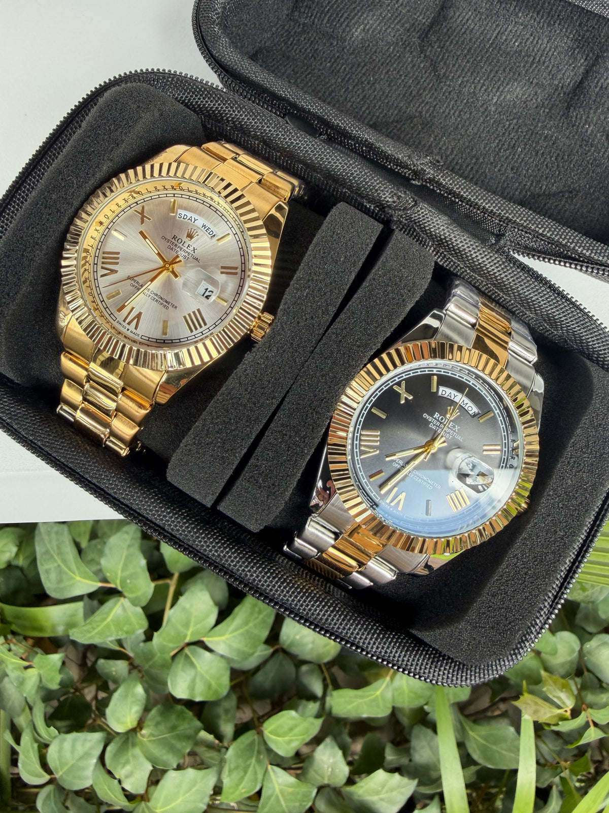 COMBO ROLEX PRESIDENT X2