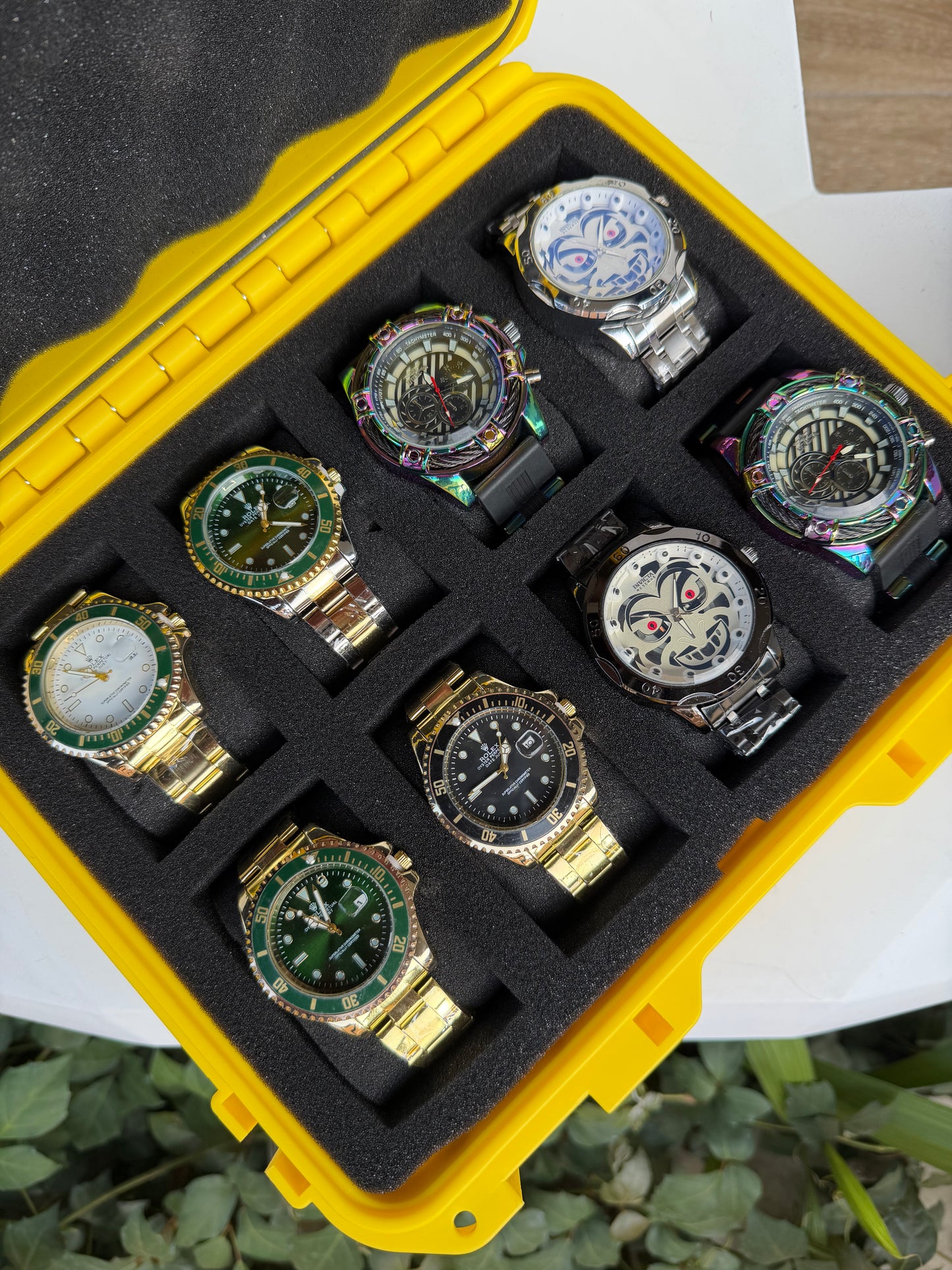 COMBO ROLEX INVICTA X8