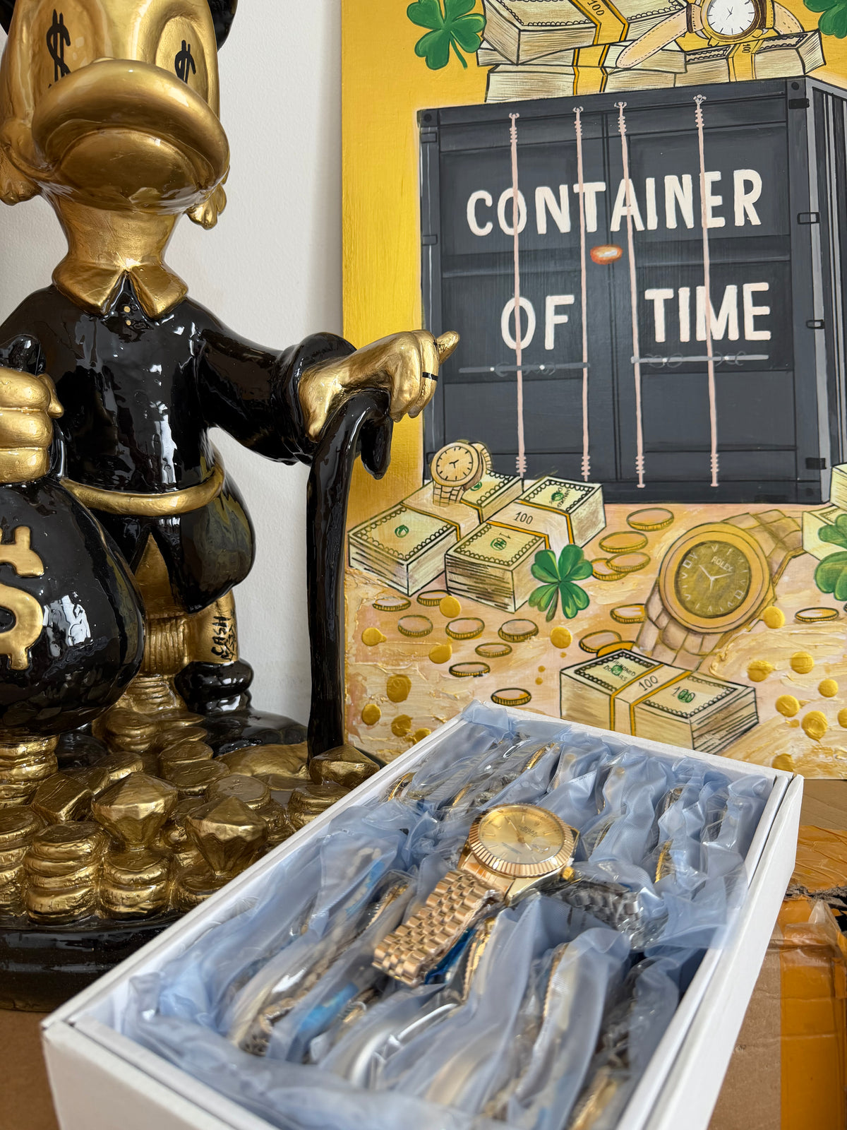 CAJA DE CONTAINER ROLEX DAYJUST X25