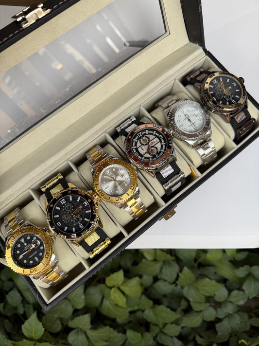 COMBO INVICTA ROLEX X6