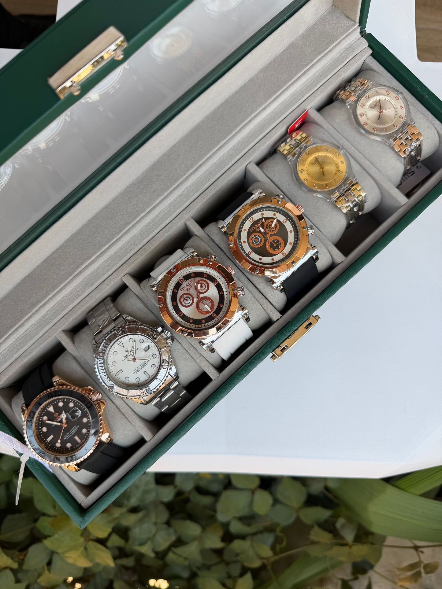 COMBO ROLEX MULCO SWATCH X6