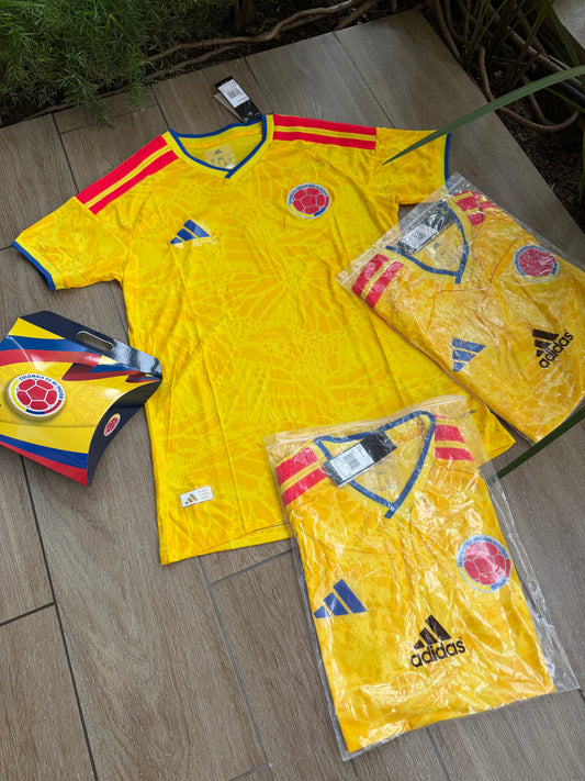 3 CAMISETAS LOCAL COLOMBIA 26 TOQ QUALITY