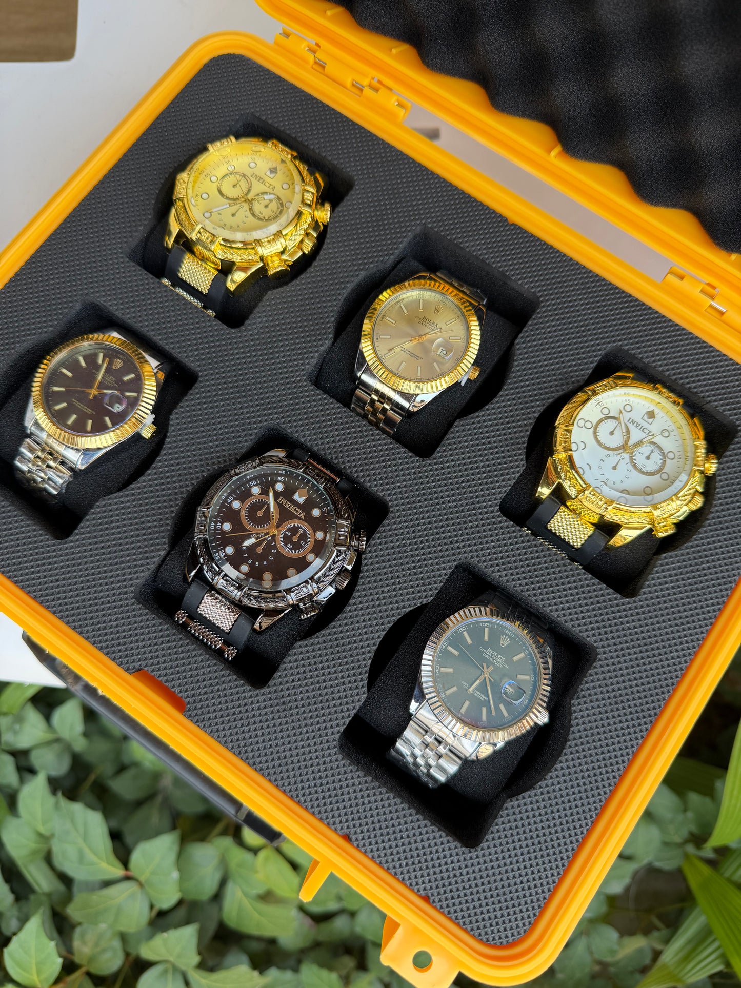 COMBO ROLEX INVICTA X6