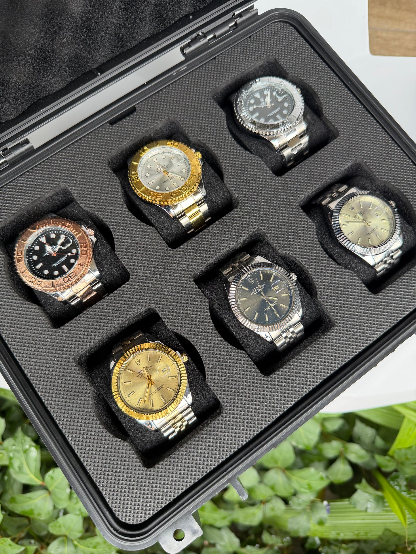 COMBO ROLEX DATEJUST YATCH MARCH X6