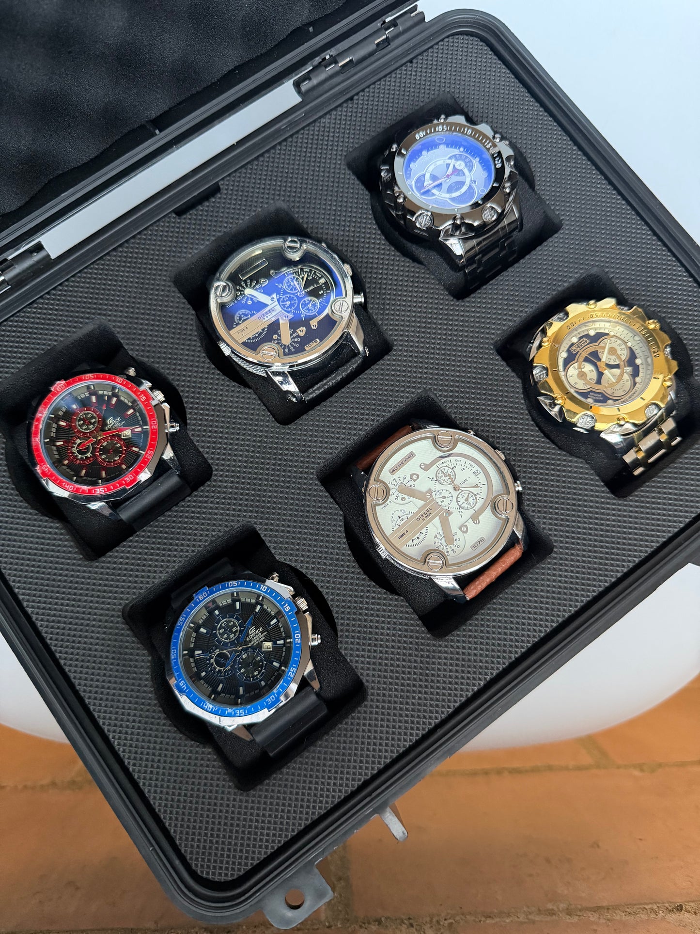 COMBO INVICTA EDIFICE DIESEL X6
