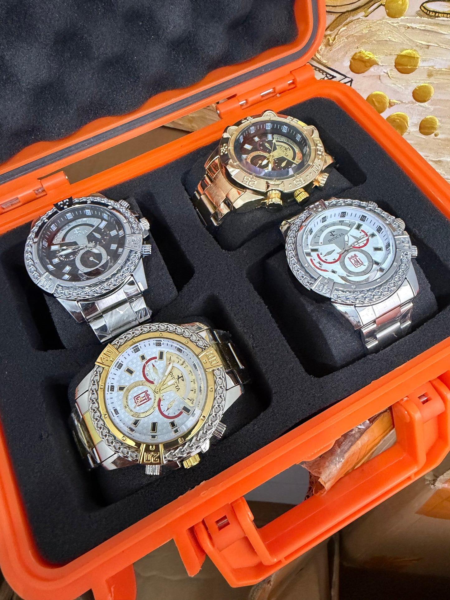 COMBO INVICTA ACERO X4