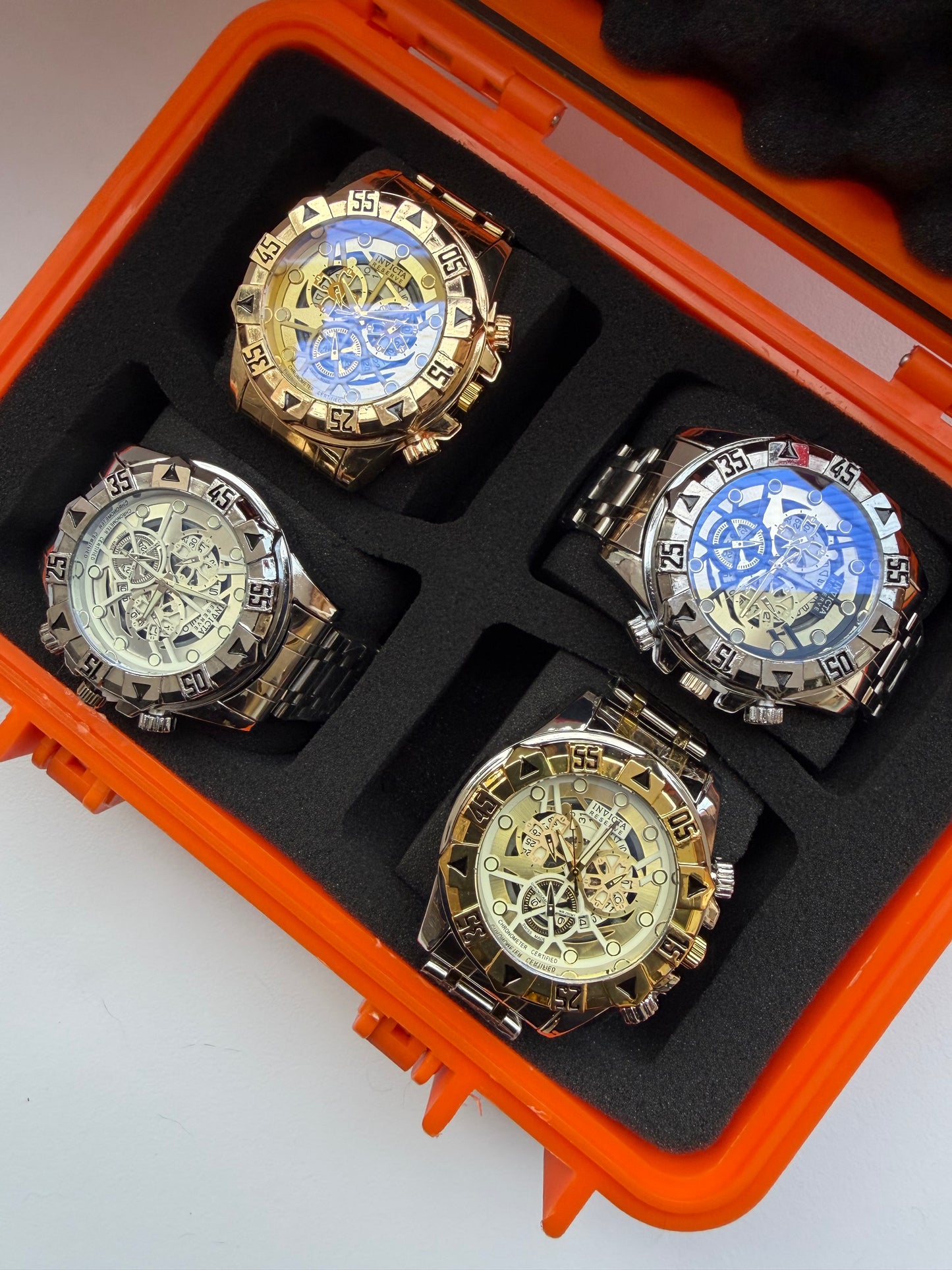 COMBO INVICTA ACERO X4
