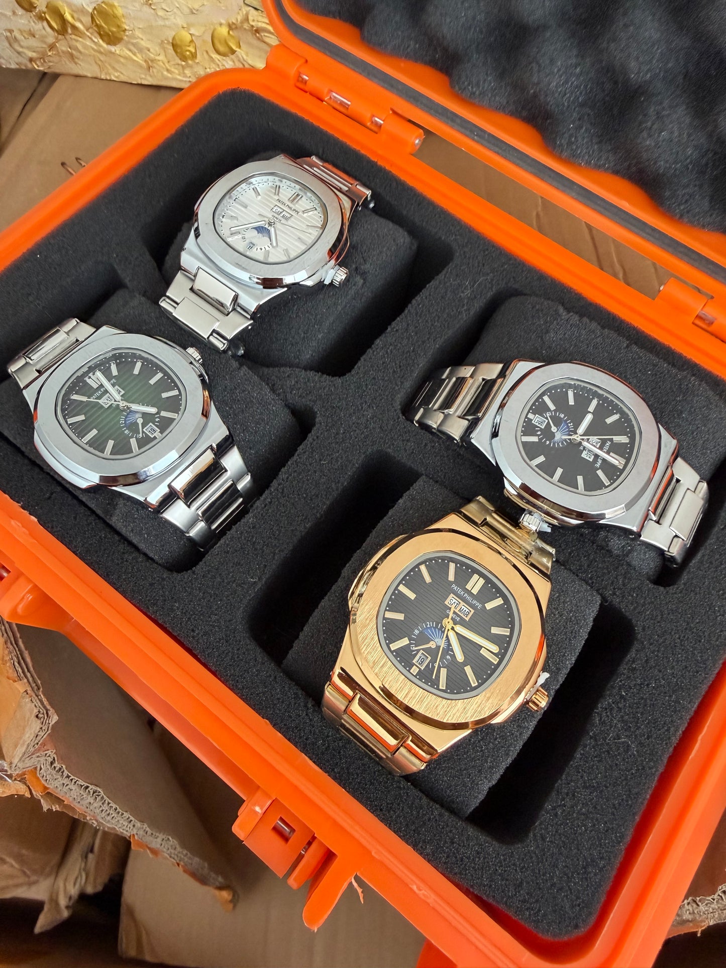 COMBO PATEK PHILIPPE SEMIAUTOMÁTICO X4