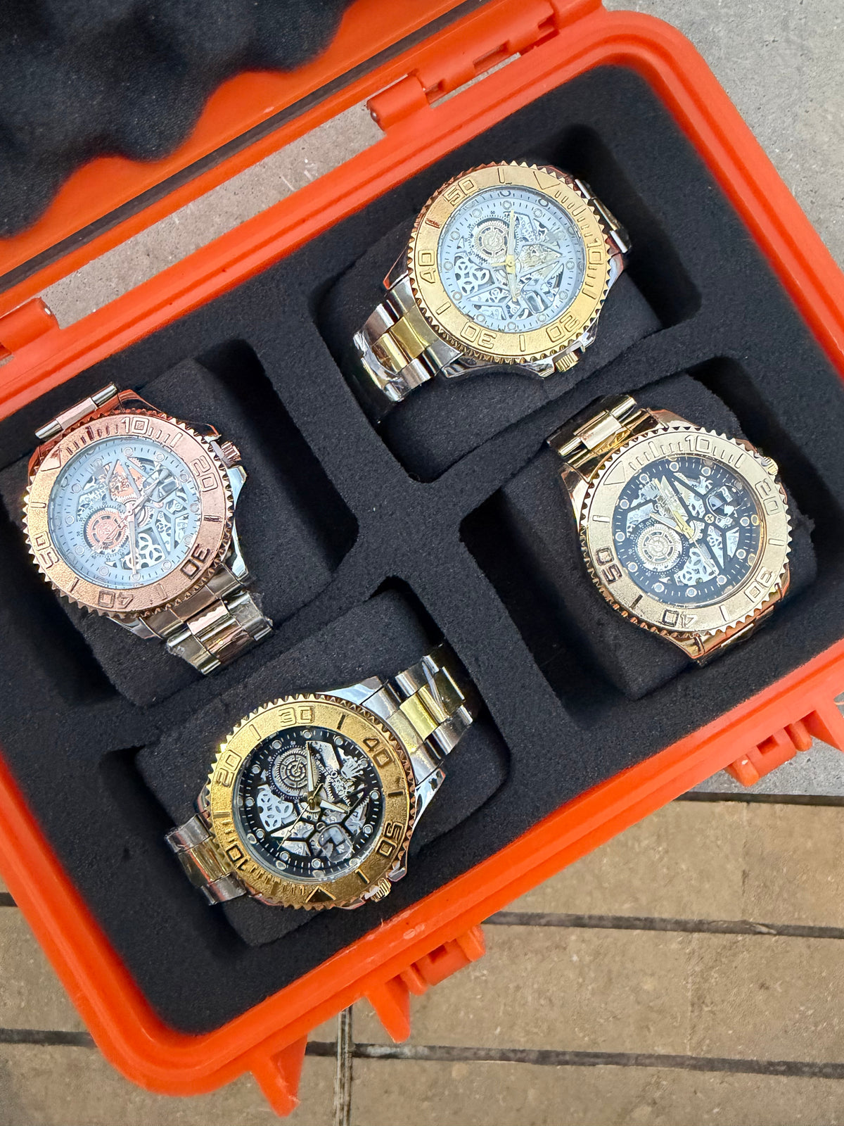 COMBO RLX YACHT MASTER SEMIAUTOMÁTICO X4