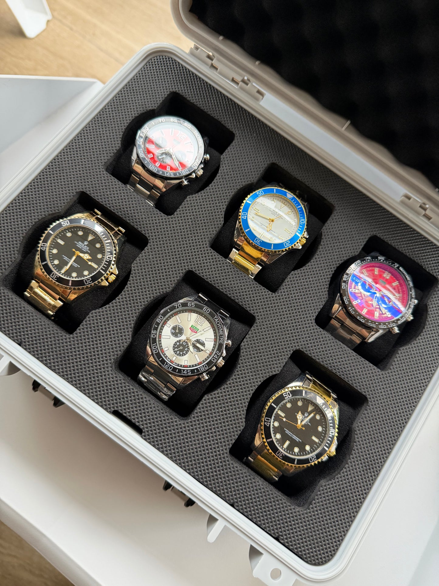 COMBO ÚNICO ROLEX TAG HEUER X6