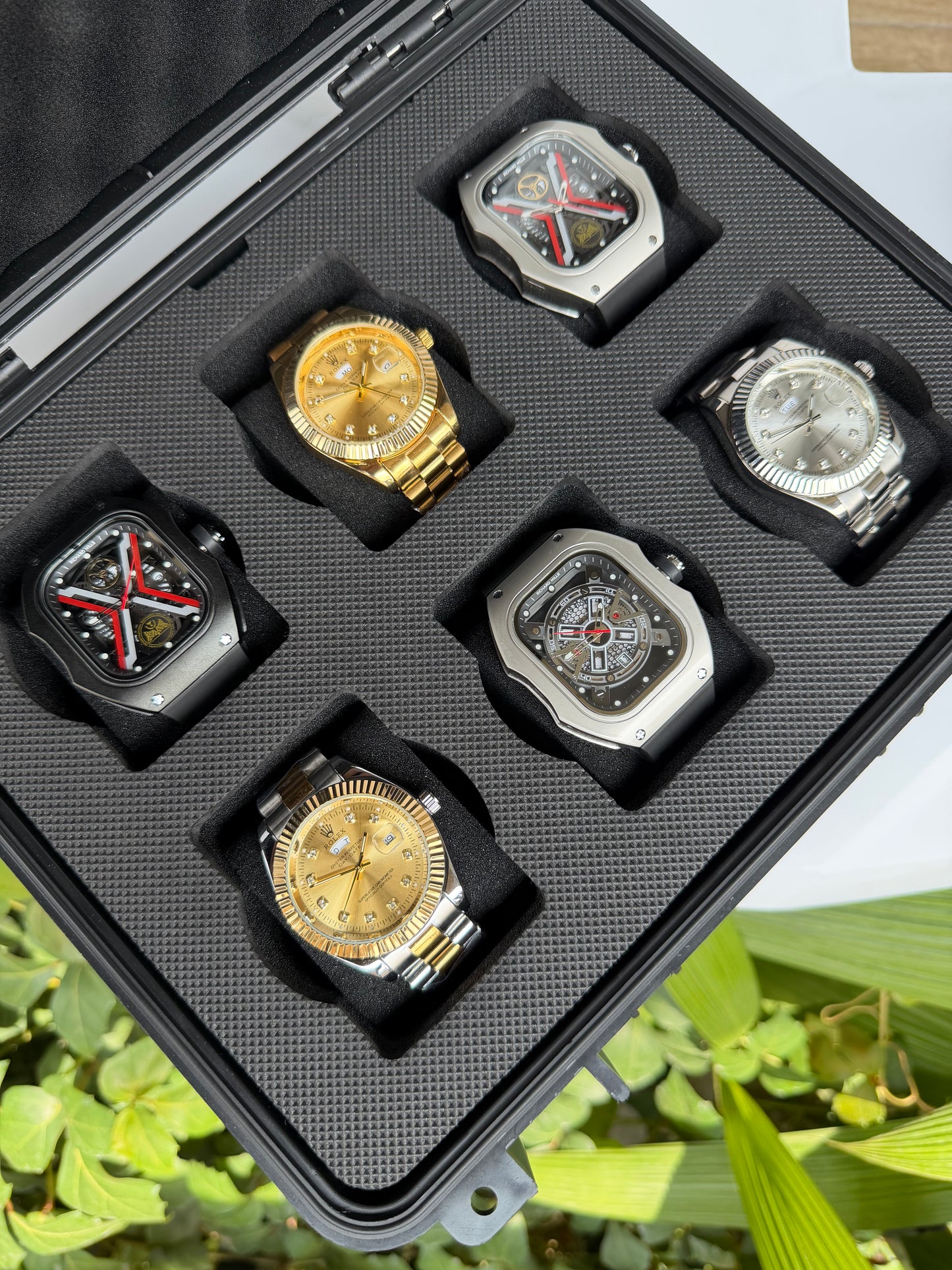 COMBO RICHARD MILLE ROLEX X6