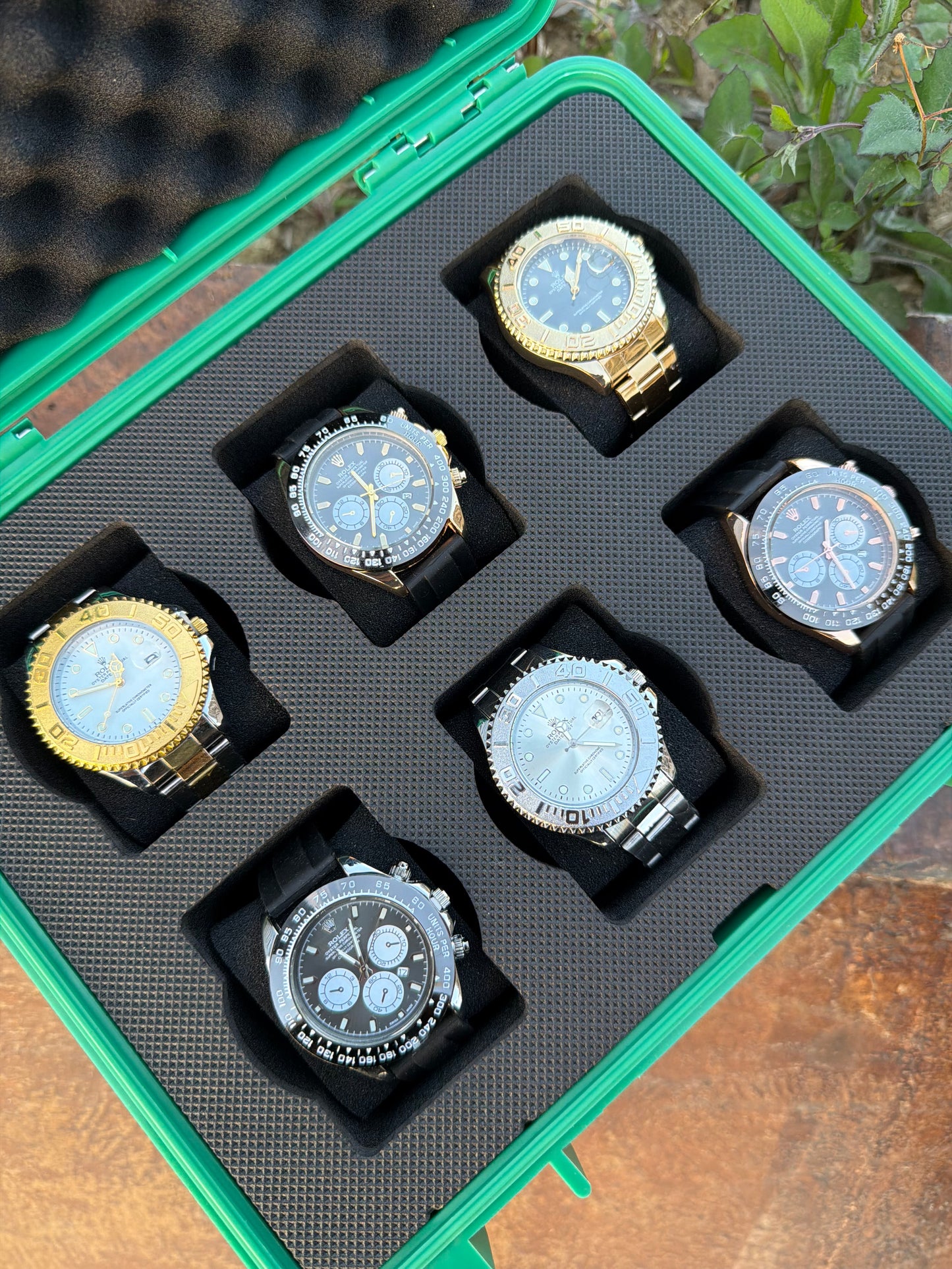 COMBO ROLEX DAYTONA YATCH MASTER X6