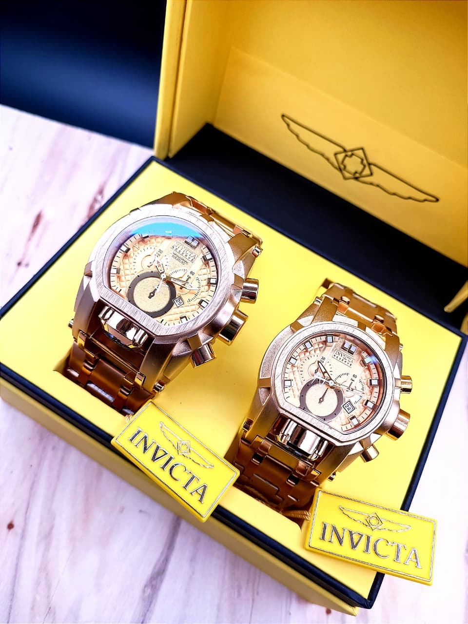 INVICTA PAREJA + CAJA DE LUJO