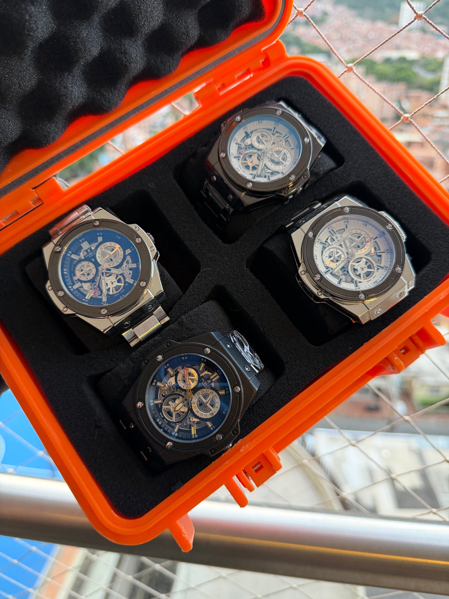 COMBO HUBLOT ACERO X4