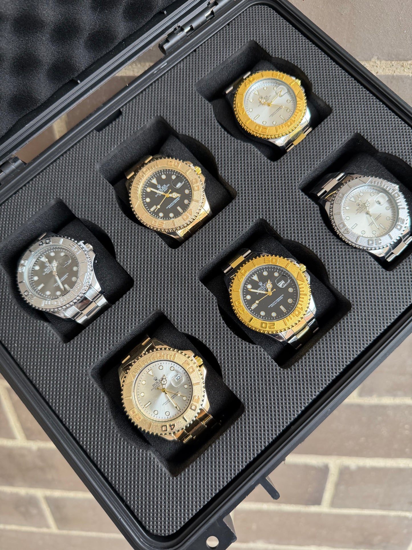 COMBO ROLEX YATCH MASTER X6