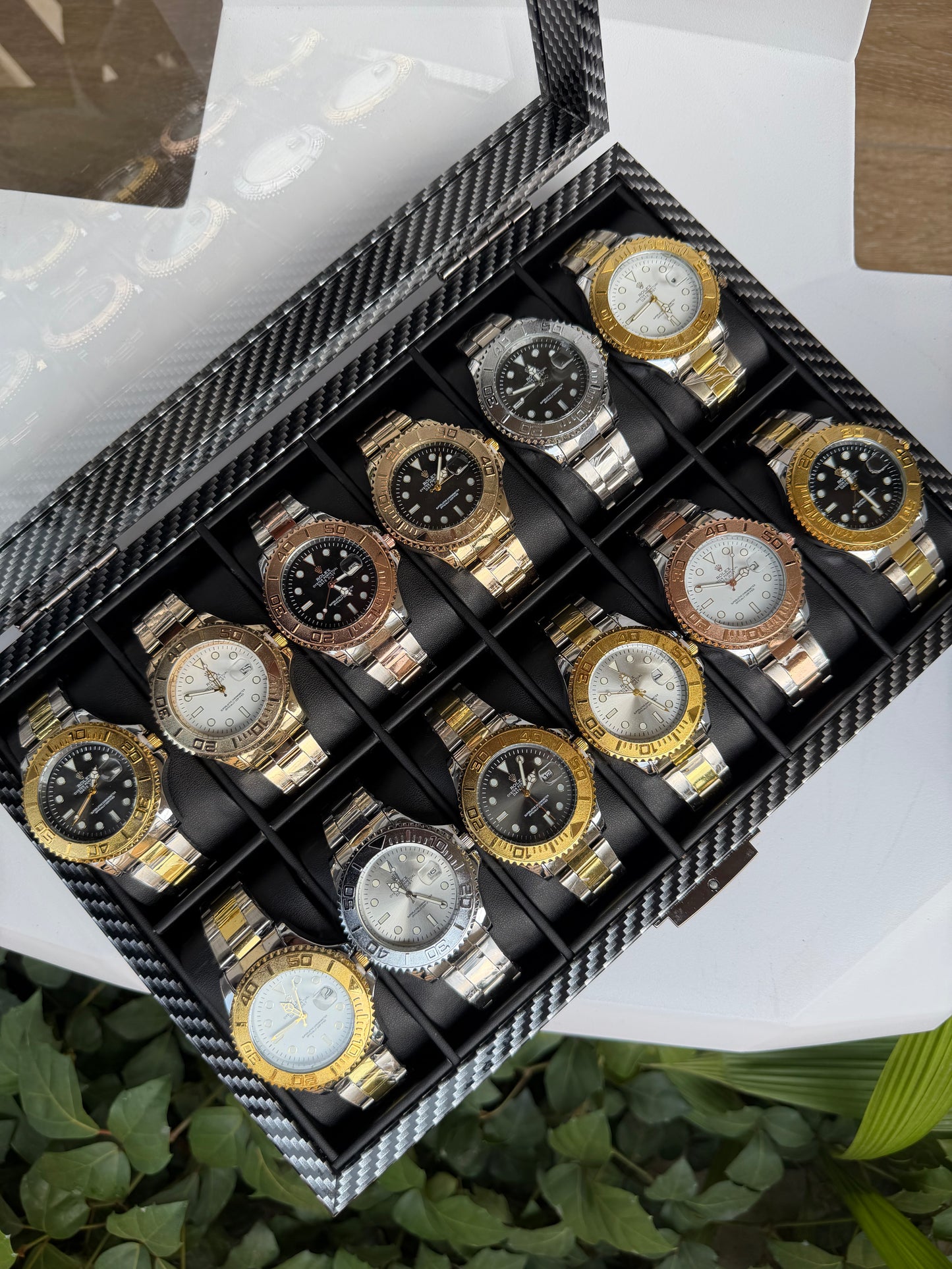 COMBO ROLEX YATCH MASTER X12