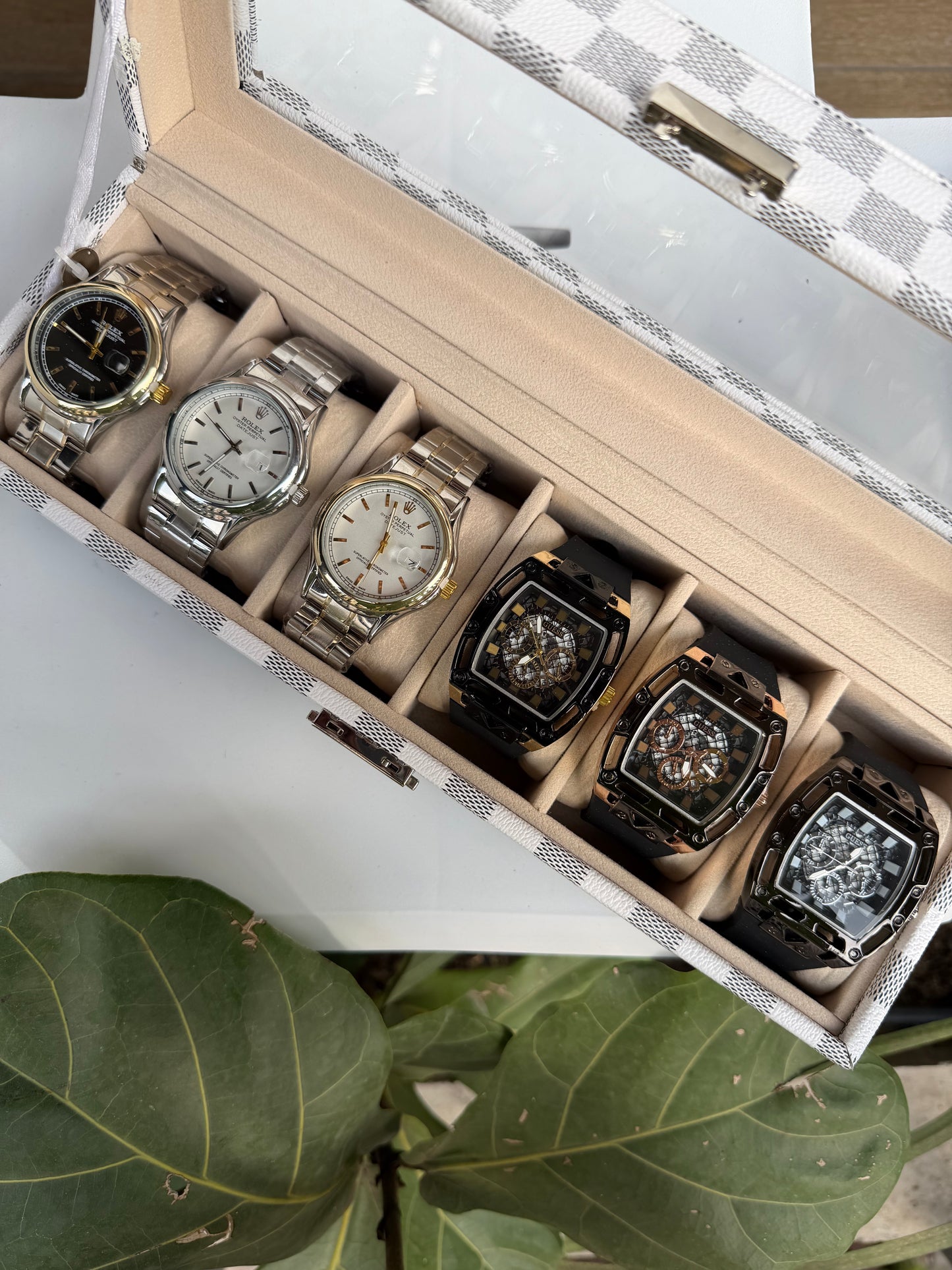 COMBO ROLEX GUESS X6