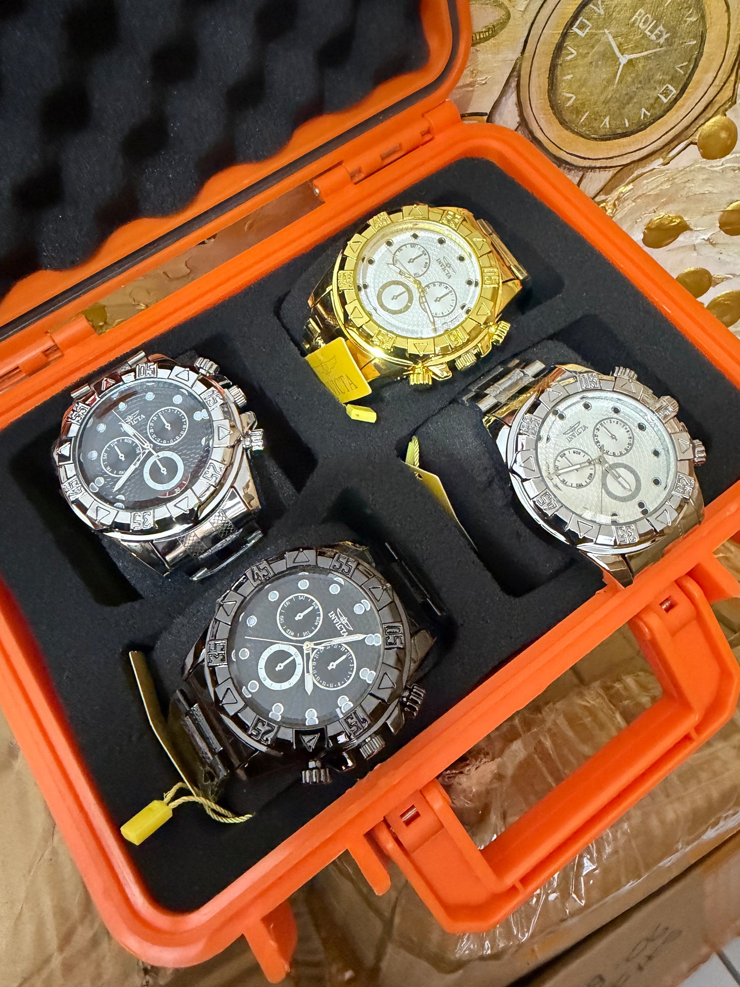 COMBO INVICTA ACERO X4
