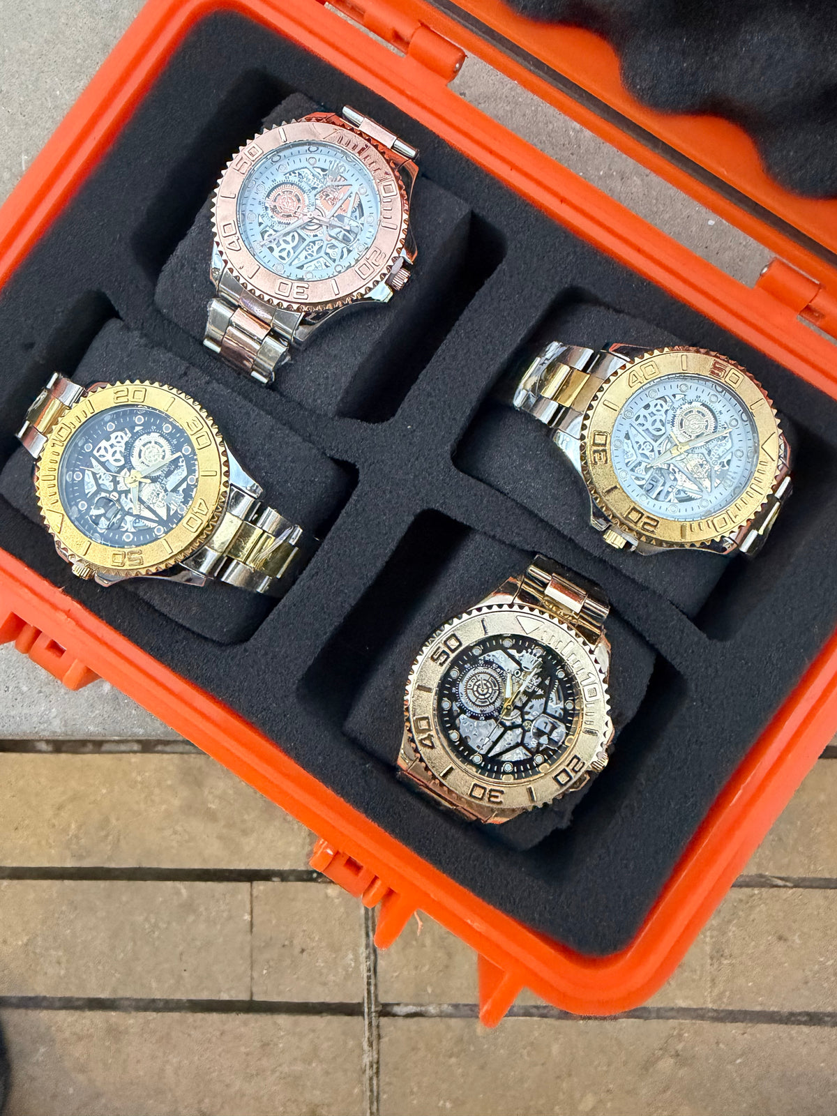 COMBO RLX YACHT MASTER SEMIAUTOMÁTICO X4