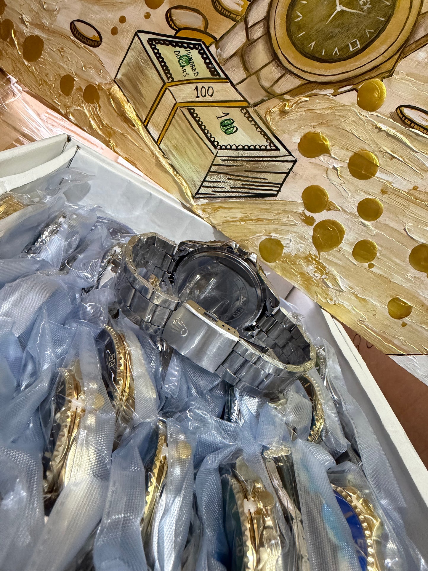 CAJA DE CONTAINER ROLEX SUBMARINER X25